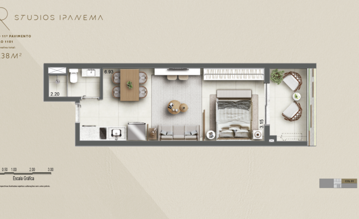 ar-ipanema-studios-com-lazer -lançamento-rua-joaquim-nabuco-soniaferreiraimoveisrj.com.br-planta-studios-ipanema-coluna-1