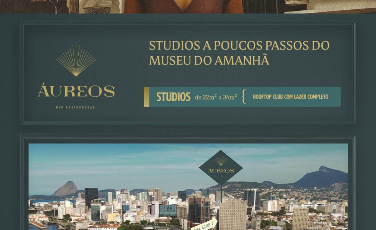 Áureos Rio Residencial Studios Centro do Rio