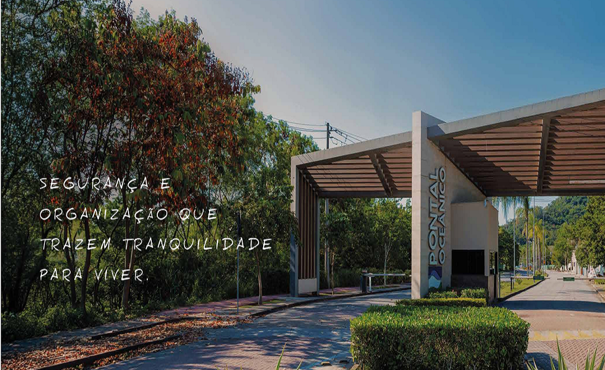 Pórtico bairro Lançamento Pontal Oceânico no Recreio