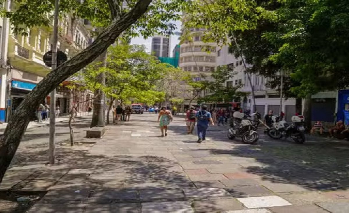 Studio à Venda Centro RJ Rua Uruguaiana - Vista da Rua