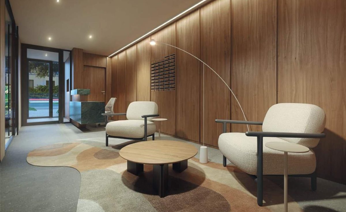 nook-copacabana-lancamento-rua-hilario-de-gouveia-studios-perspectiva-ilustrada-hall-de-acesso