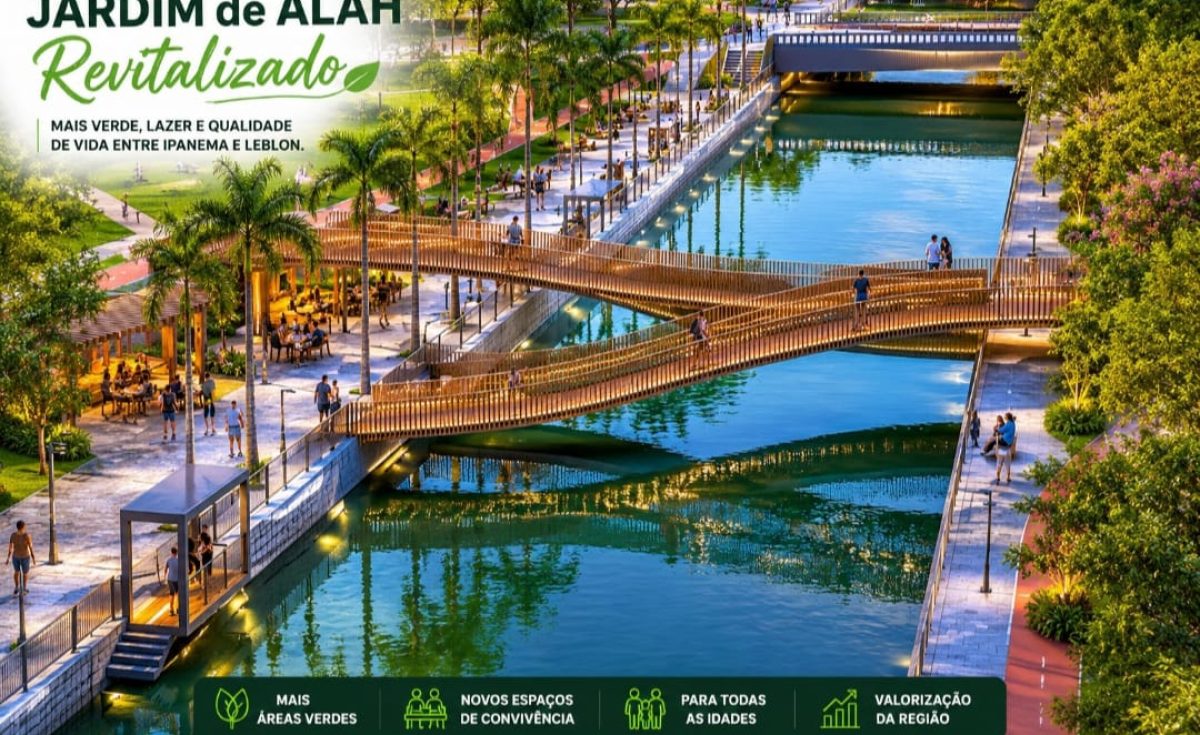 Studios para investir em Ipanema próximo ao Jardim de Alah