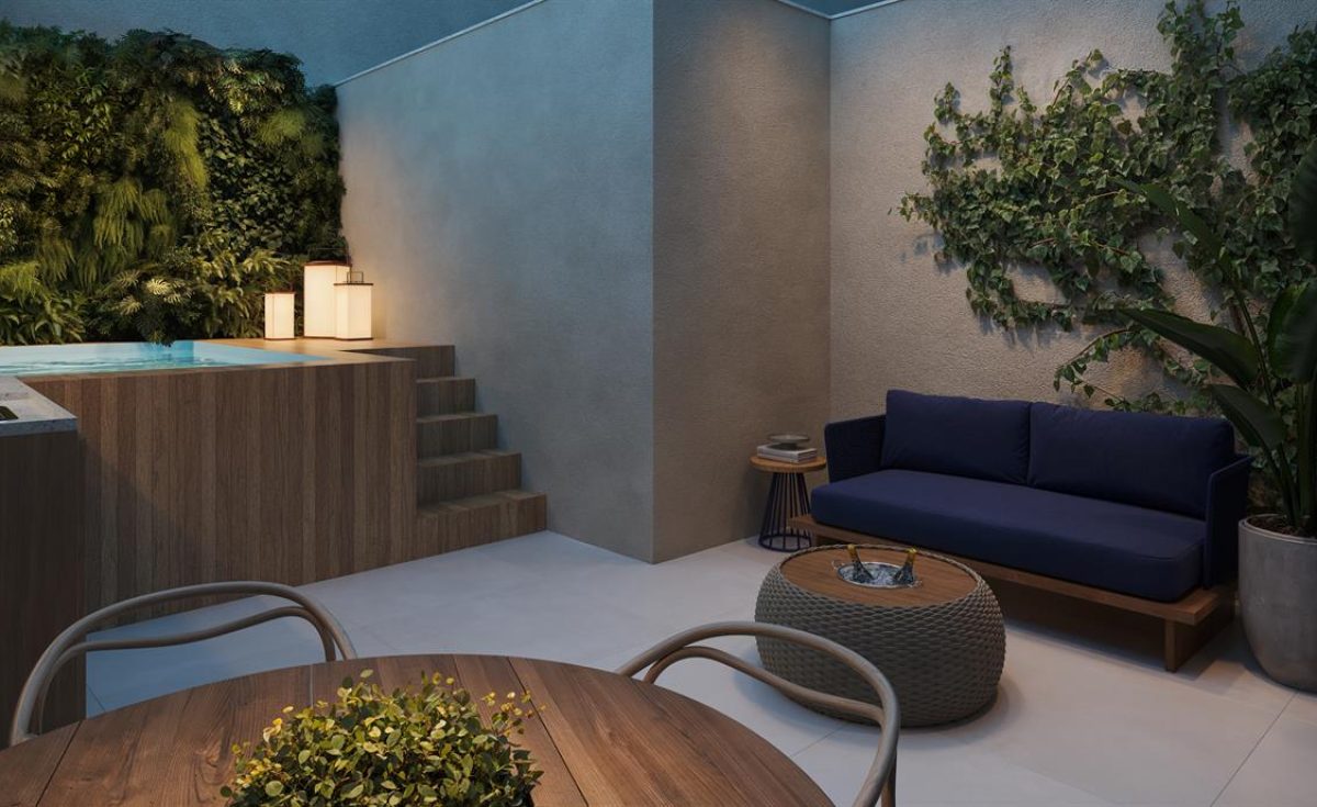 Apartamento Garden moderno Somos Lapa