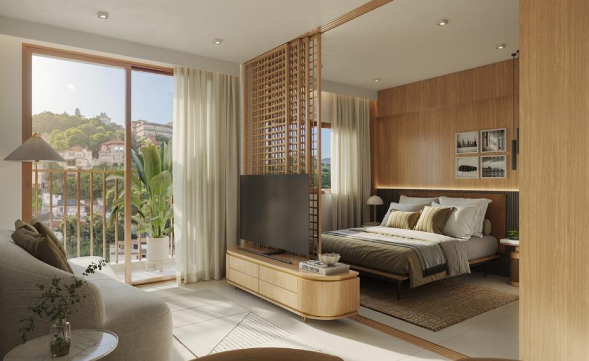 interior de apartamento Sal-Quarto Somos Lapa Centro RJLapa RJ
