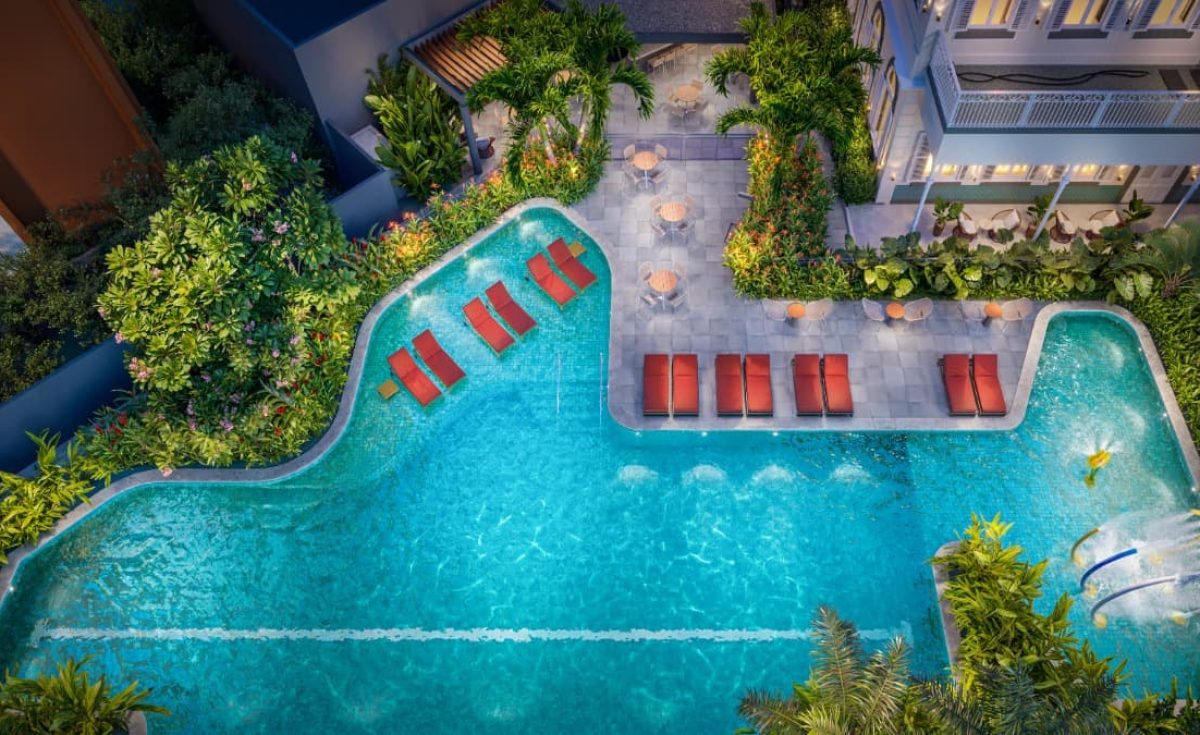 Parque Aquático visto do Alto Apartamentos a venda no Symphony Flamengo